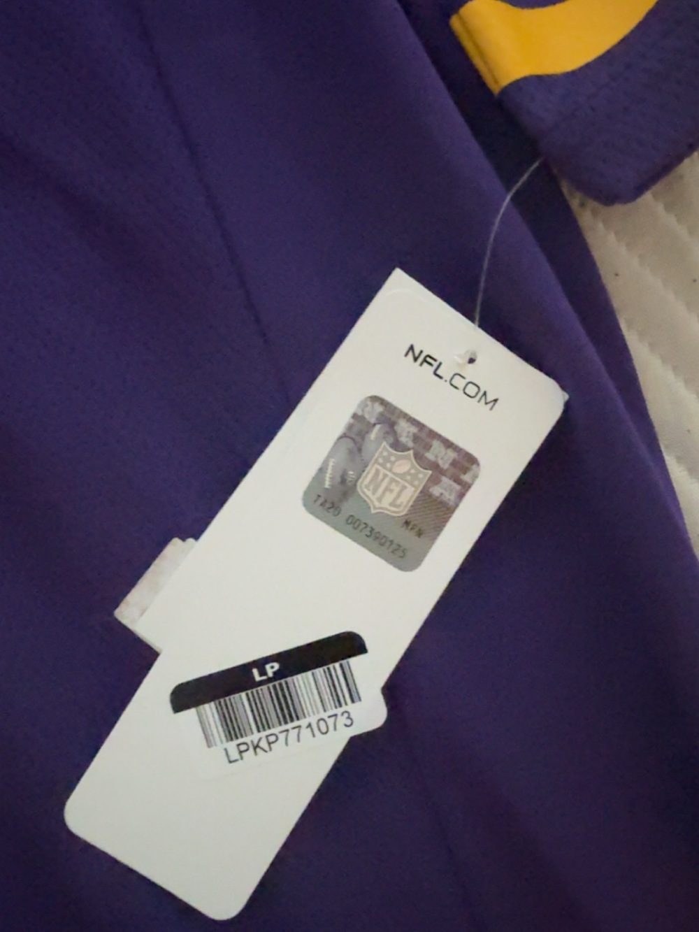 Minnesota Vikings Purple #18 NFL Jersey - Picture 3 of 4
